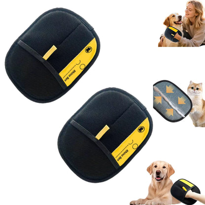 Hair Removal Gloves Double-Sided Pet Hair Removal Gloves Pet Hair Remover Gentle Pet Gloves for for Cats Upholstery Carpet